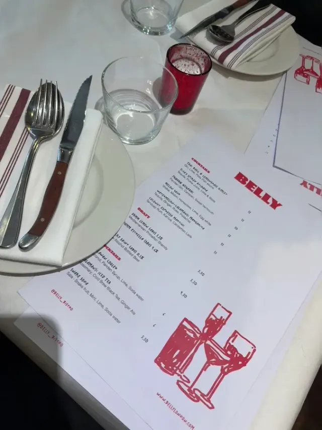BookNoFees: Restaurante – Belly – London – Barriga, fotografia 3