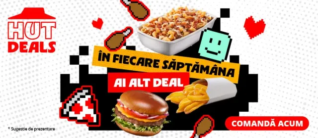 BookNoFees: Cafetaria – Pizza Hut Delivery – Bucharest – Entrega da Pizza Hut, fotografia 3