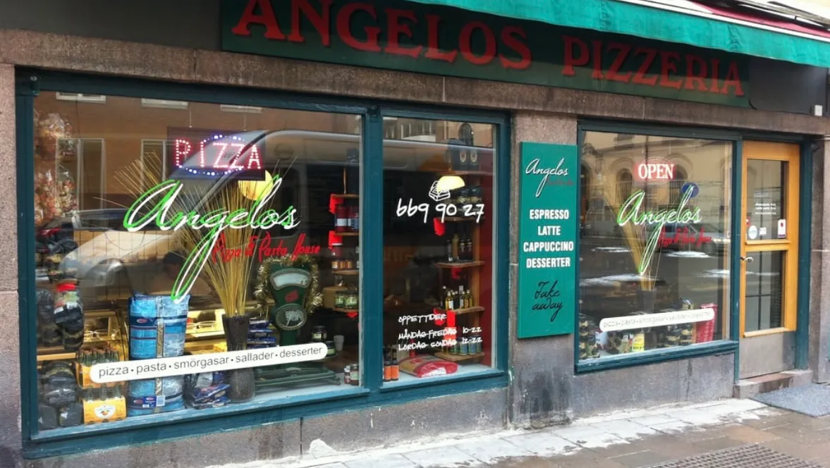 BookNoFees: Cafetaria – Angelos – Stockholm – Anjos, fotografia 1