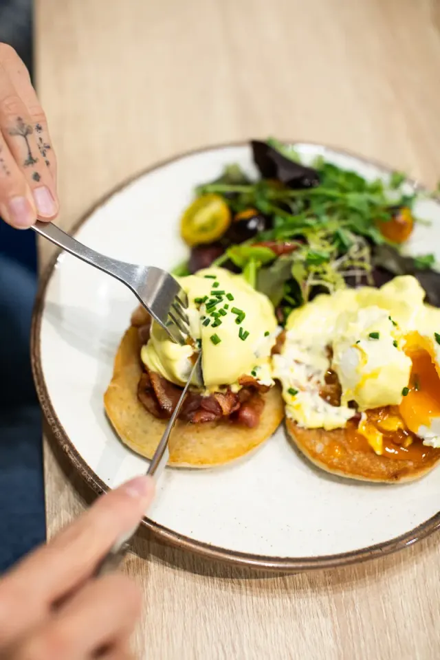 BookNoFees: Café – Blueberry Brunch – Budapest – Brunch de Mirtilo, fotografia 2