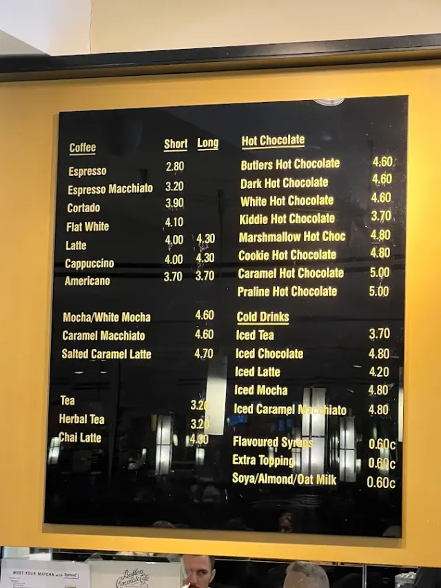 BookNoFees: Café – Butlers Chocolate Café – Dublin – Butlers Chocolate Café, fotografia 2