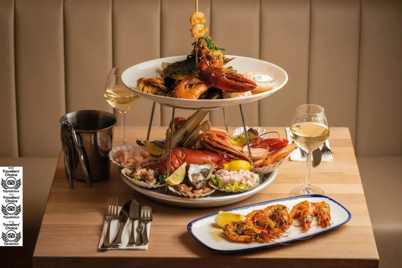 BookNoFees: Restaurante – The Seafood Bar – Amsterdam – O Bar de Marisco, fotografia 1