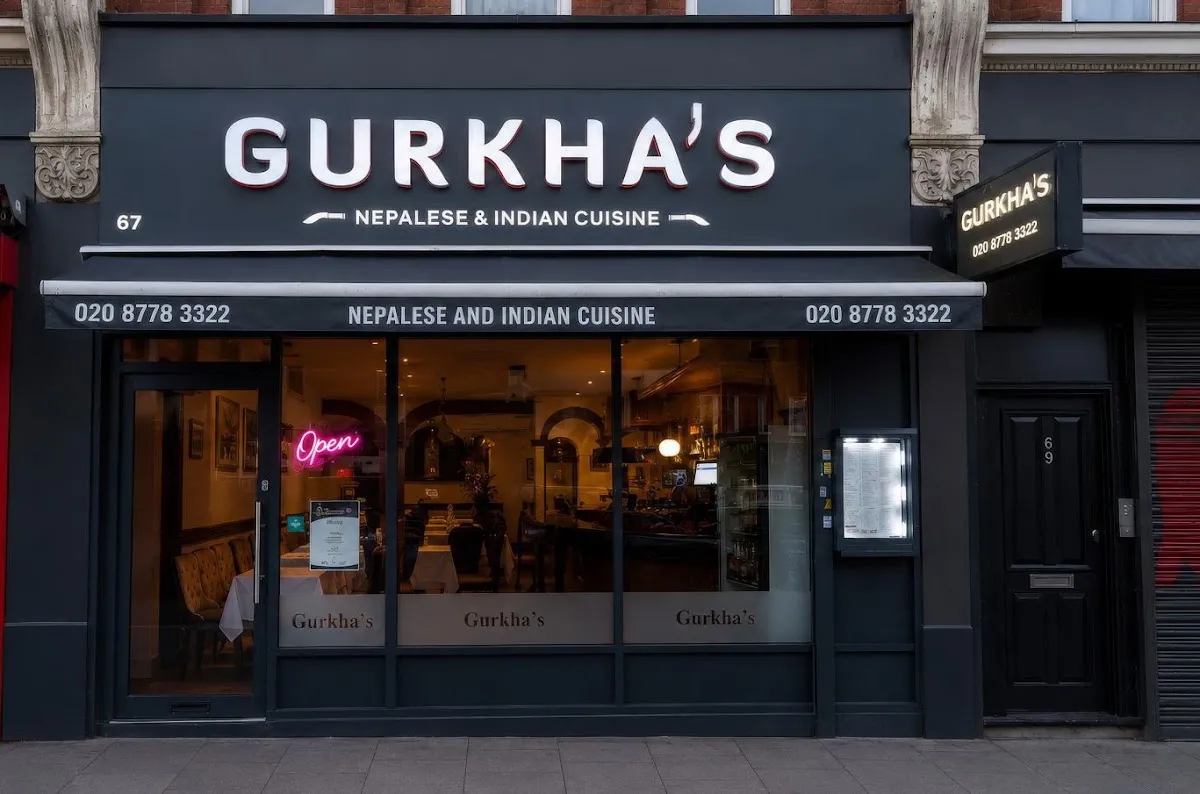 BookNoFees: Restaurante – Gurkhas – London – Gurkhas, fotografia 1