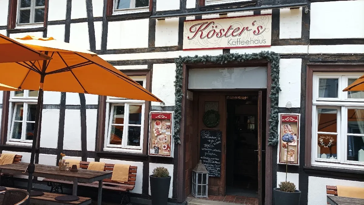 BookNoFees: Restaurante – Köster's Kaffeehaus – Datteln – Café Köster, fotografia 1