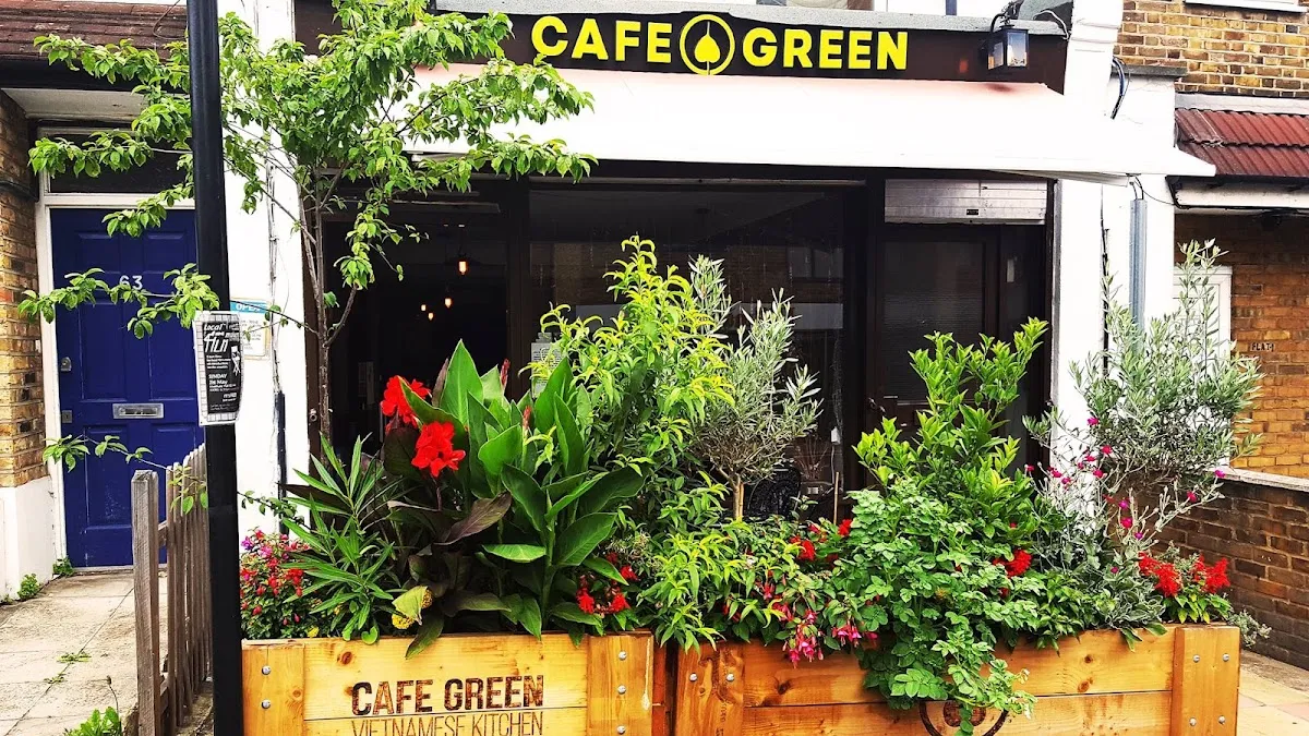 BookNoFees: Restaurante – Cafe Green – London – Café Green, fotografia 1