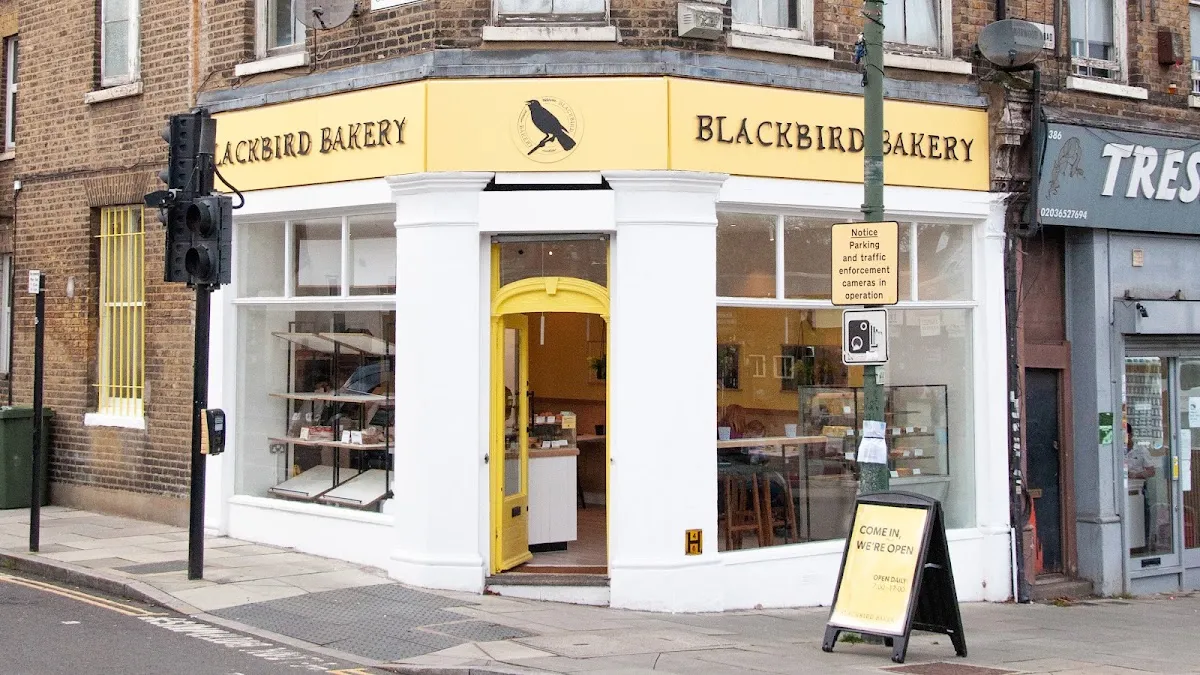 BookNoFees: Padaria – Blackbird Bakery – London – Padaria Blackbird, fotografia 1