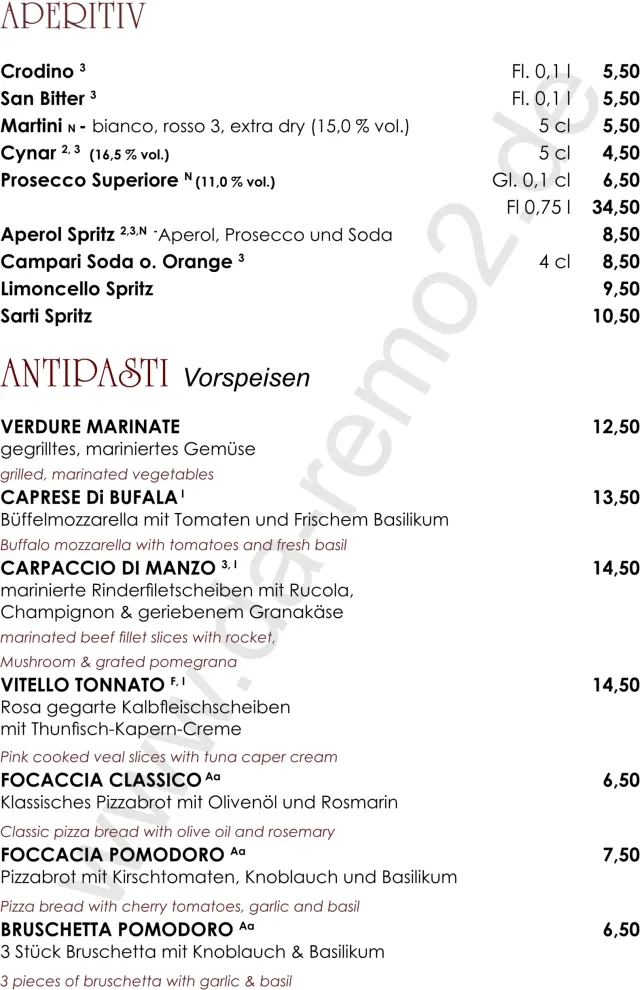 BookNoFees: Restaurante – Trattoria Da Remo II – Berlin – Trattoria Da Remo II, fotografia 2