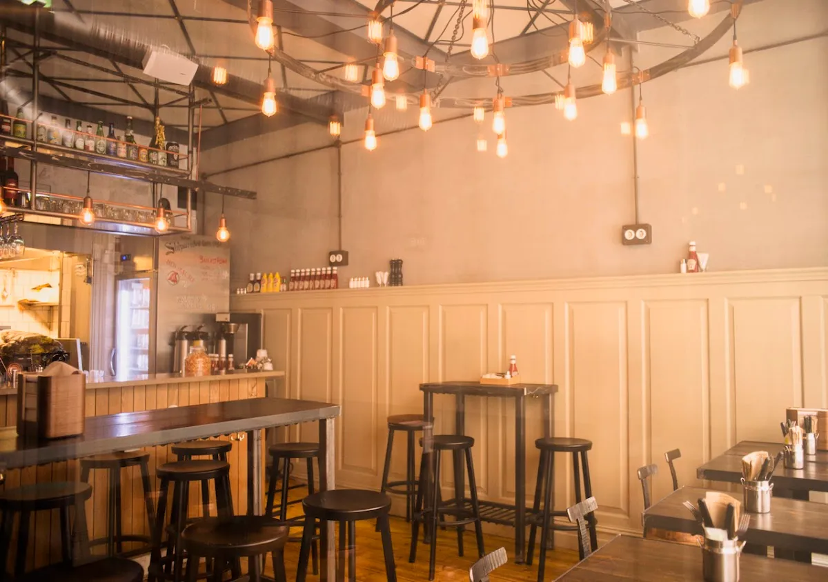 BookNoFees: Restaurante – Barrels Burgers & Beer – Stockholm – Barrels Burgers & Beer, fotografia 1