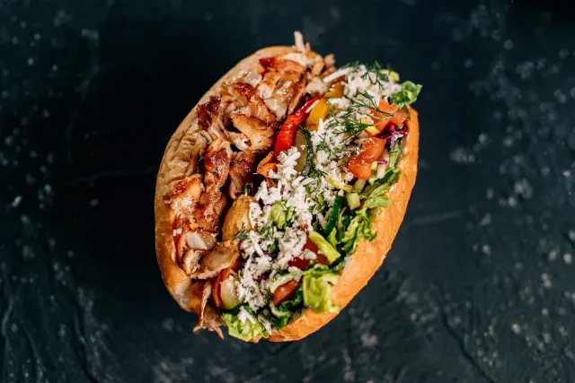 BookNoFees: Cafetaria – Kura Warzyw – Warsaw – Frango com Legumes, fotografia 3