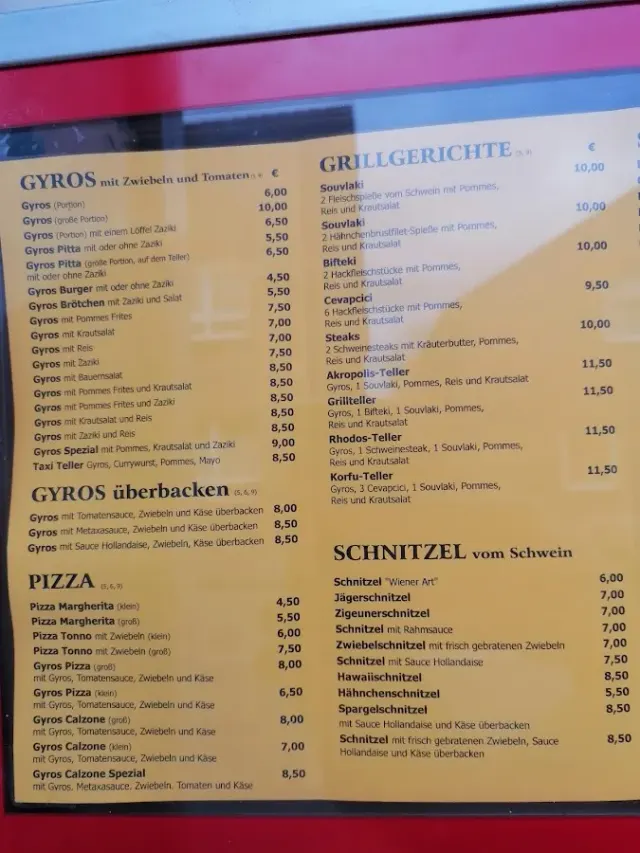 BookNoFees: Restaurante – Akropolis Grill – Lippetal – Akropolis Grill, fotografia 2