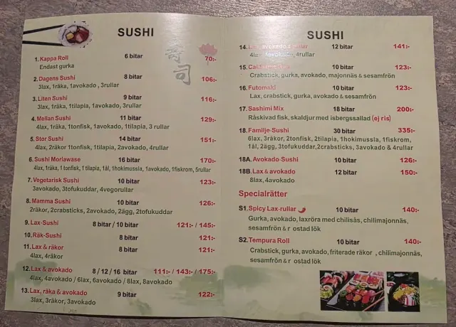 BookNoFees: Restaurante – Råcksta Sushi – Stockholm – Råcksta Sushi, fotografia 2