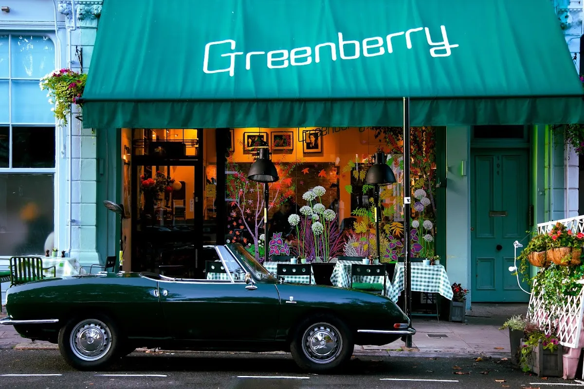 BookNoFees: Café – Greenberry – London – Greenberry, fotografia 1