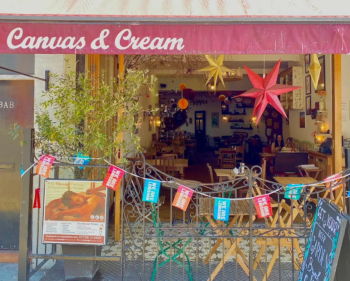 BookNoFees: Restaurante – Canvas & Cream – London – Canvas & Cream, fotografia 1