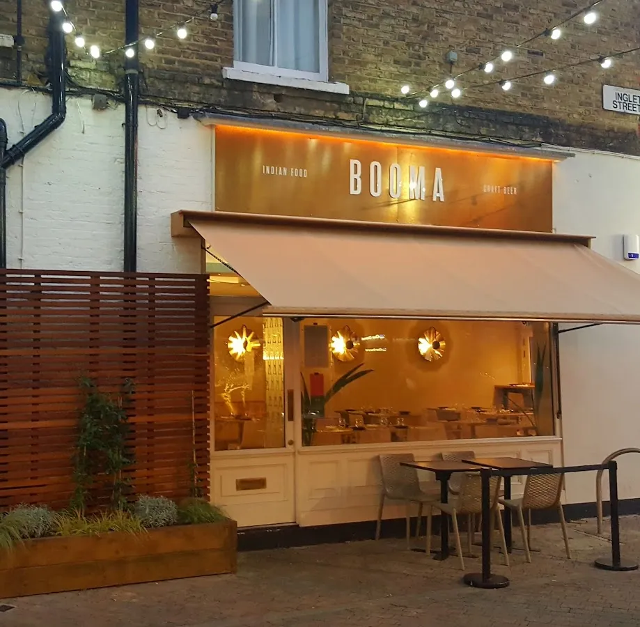BookNoFees: Restaurante – Booma – London – Peço desculpa, fotografia 1