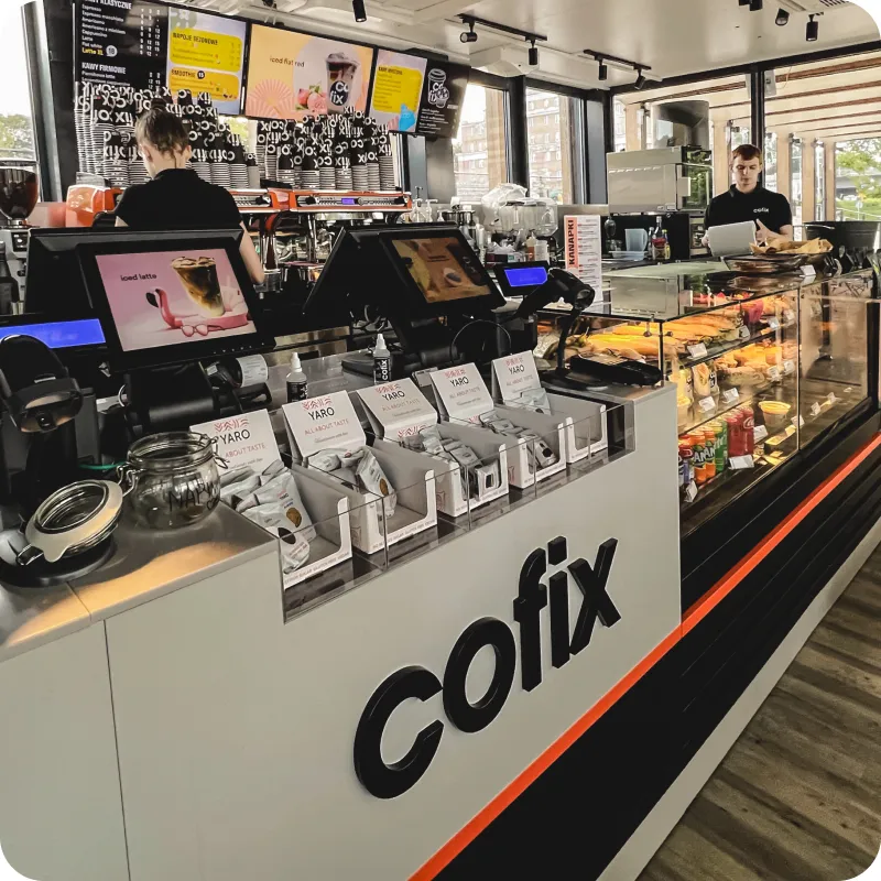 BookNoFees: Café – Cofix – Minsk – Cofix, fotografia 1