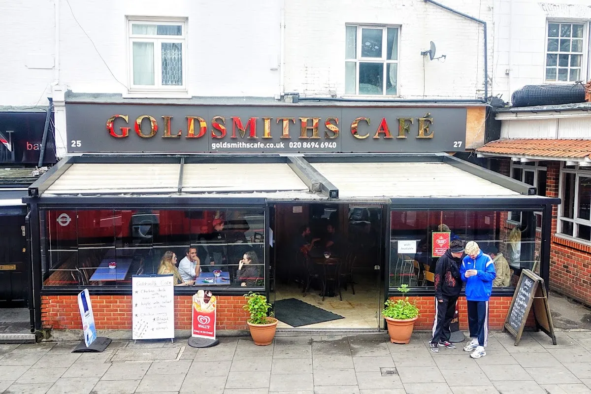 BookNoFees: Café – Goldsmiths Café – London – Café Goldsmiths, fotografia 1