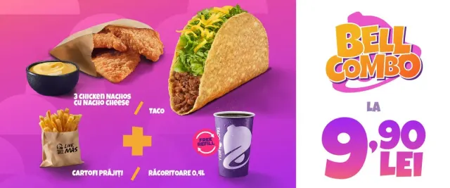 BookNoFees: Cafetaria – Taco Bell – Bucharest – Taco Bell, fotografia 3