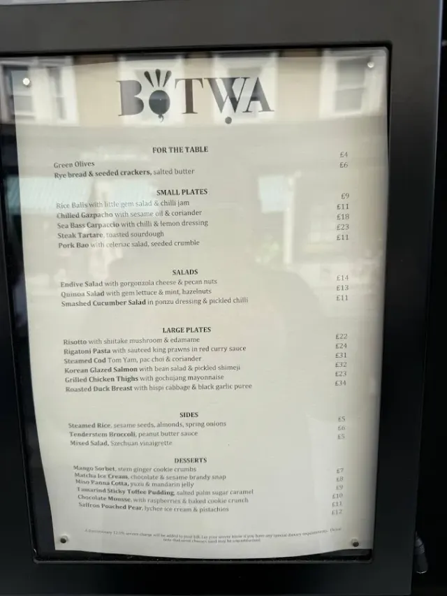 BookNoFees: Restaurante – Botwa restaurant Notting Hill – London – Restaurante Botwa, em Notting Hill, fotografia 2