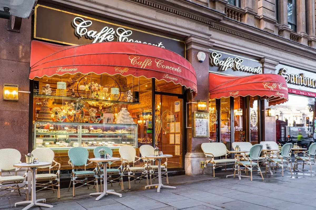 BookNoFees: Café – Caffe Concerto – London – Café-Concerto, fotografia 1