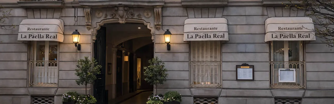 BookNoFees: Restaurante – La Paella Real – Madrid – A Paella Real, fotografia 1