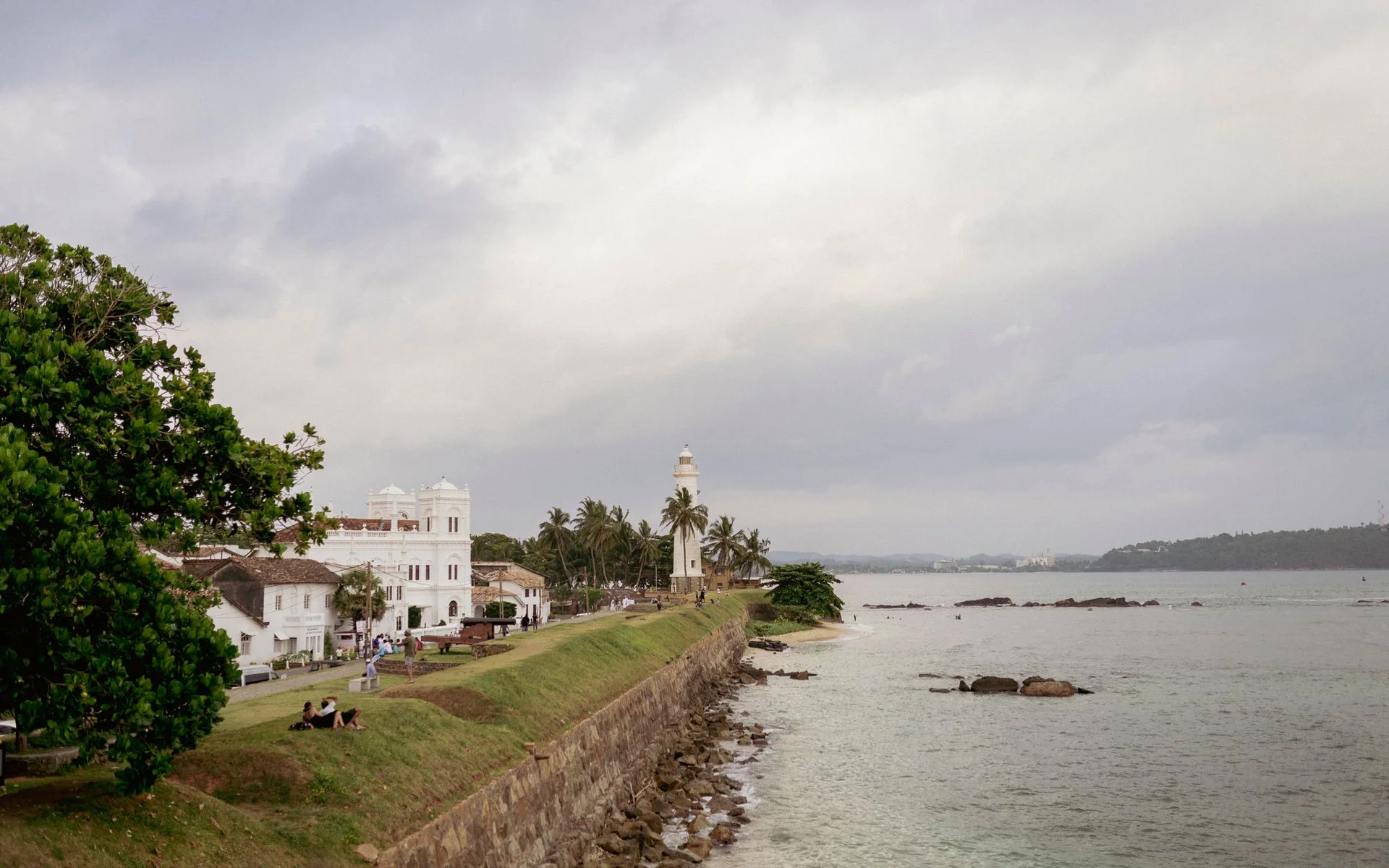 Farol de Galle, no Oceano Índico